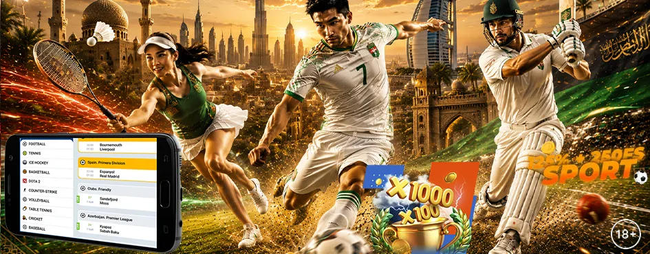 تغطية الأسواق الرياضية المتاحة
